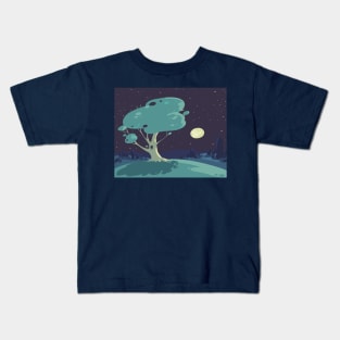 Night landscape Kids T-Shirt